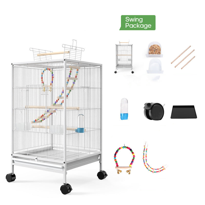 Shop Parrots Cage – All‑in‑One Home, Nest & Play System | ShopParrots