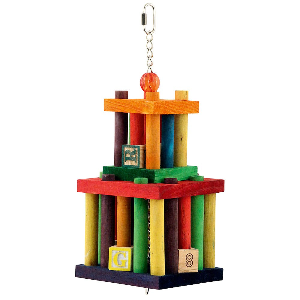 Jail Break Chewable Foraging Parrot Toy