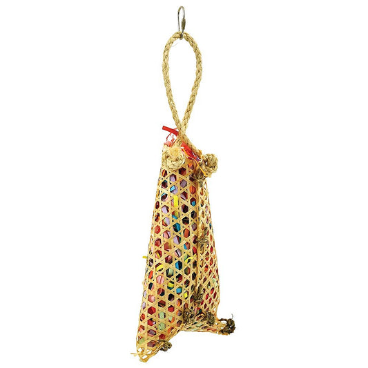 Foraging Pouch Chewable Parrot Toy