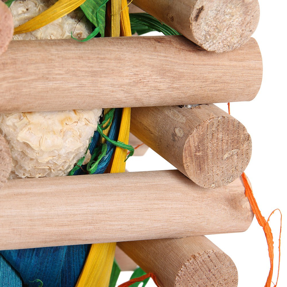 Foraging Hut Parrot Toy - Large
