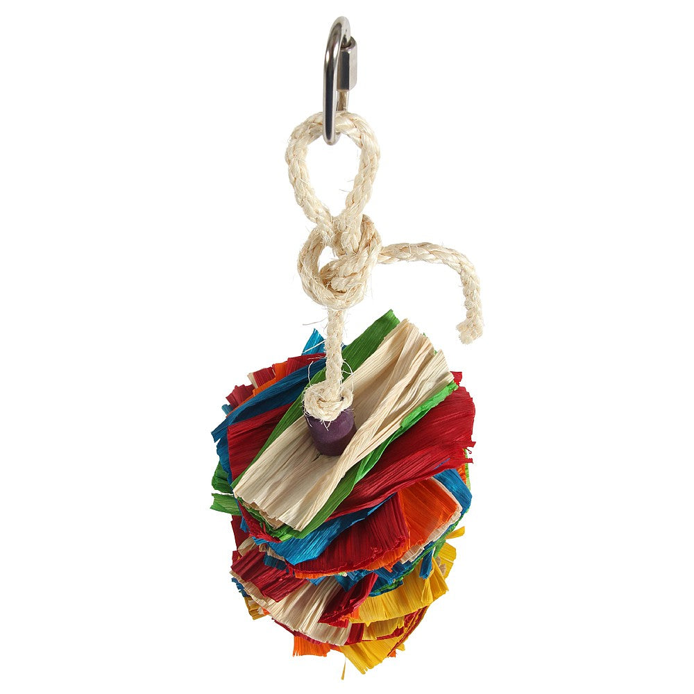 Corn Silk Cascade Parrot Toy - Large