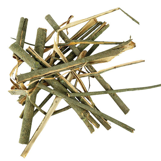 Natural Willow Enrichment Chews for Parrots 100g