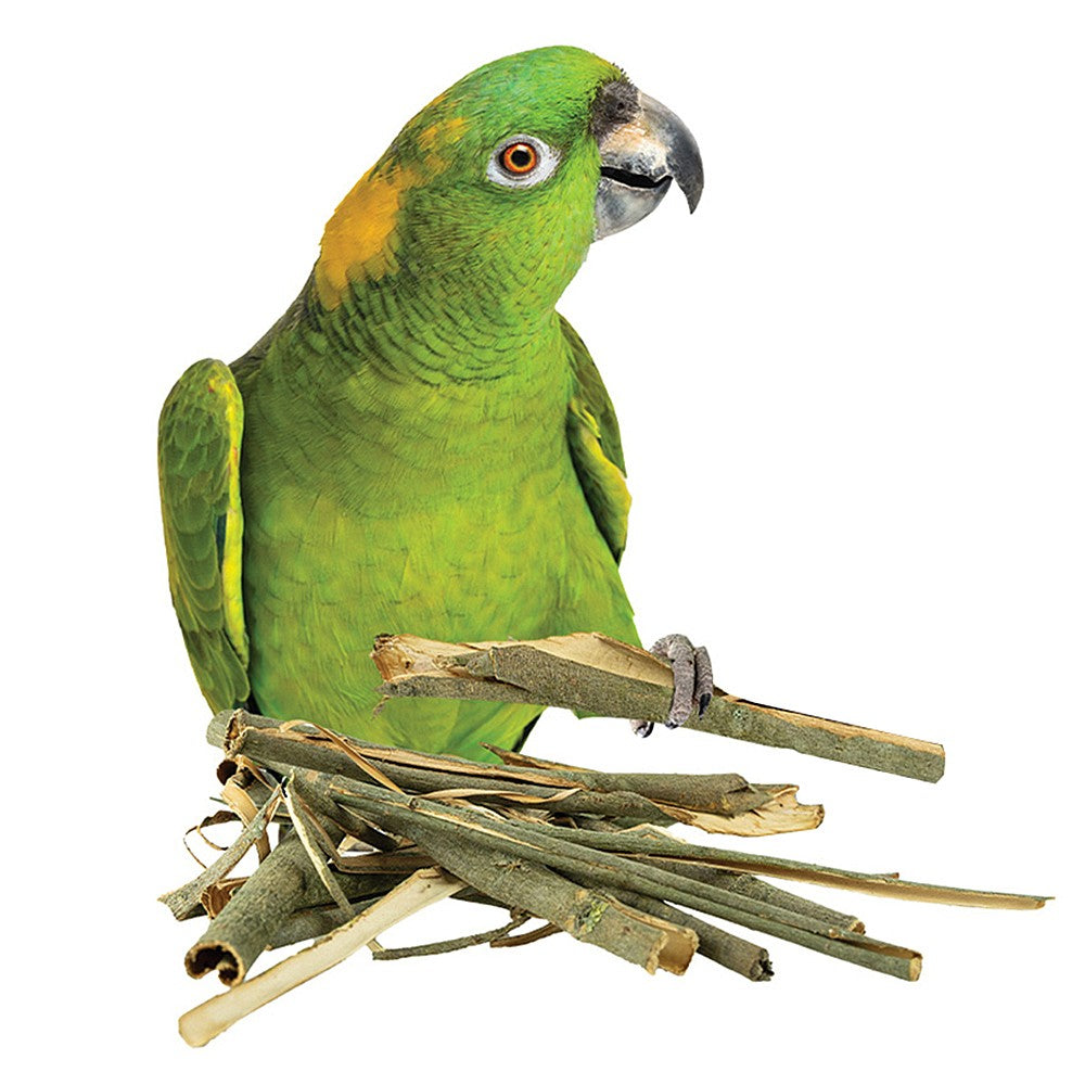 Natural Willow Enrichment Chews for Parrots 100g