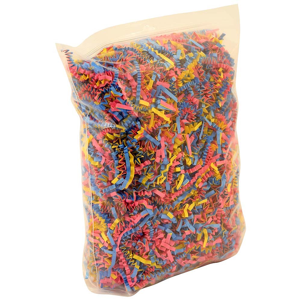 Coloured Crinkle Paper Refill Pack for Parrot Toys