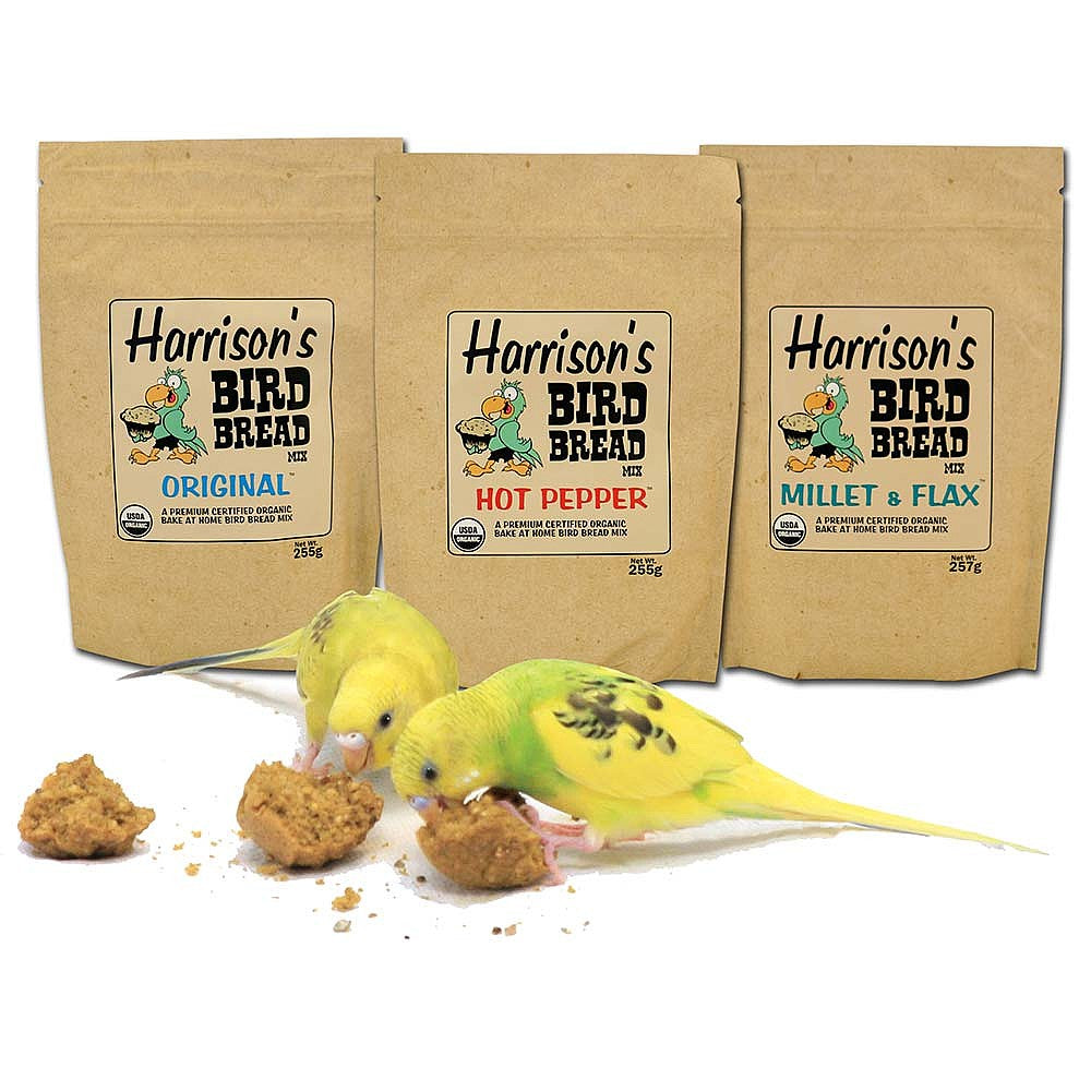 Harrison`s Bird Bread Mix - Original - Organic Parrot Treat