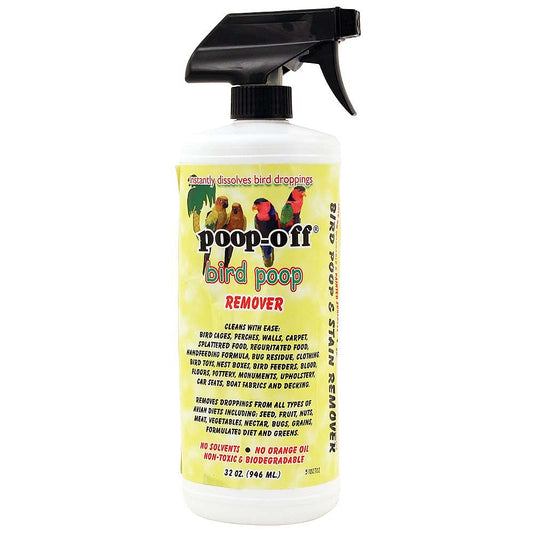 Poop Off Bird Poop Remover 32oz Spray Top Bottle