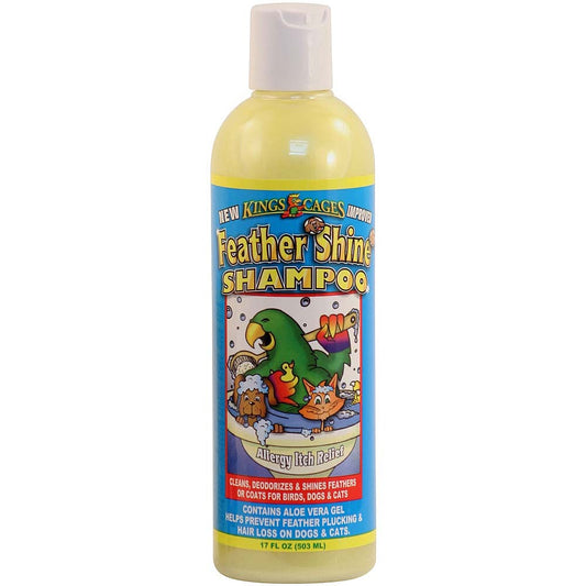 Feather Shine Pet and Parrot Shampoo 17oz