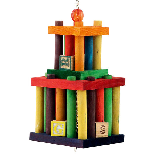 Jail Break Chewable Foraging Parrot Toy