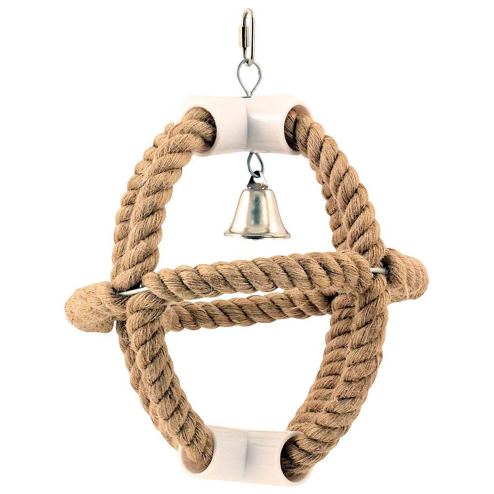 Parrot Planet Jute Swinger Parrot Toy