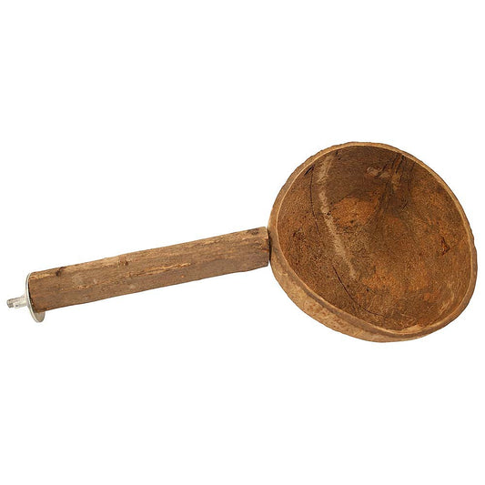Parrot Perch and Feeding Cup - Medium