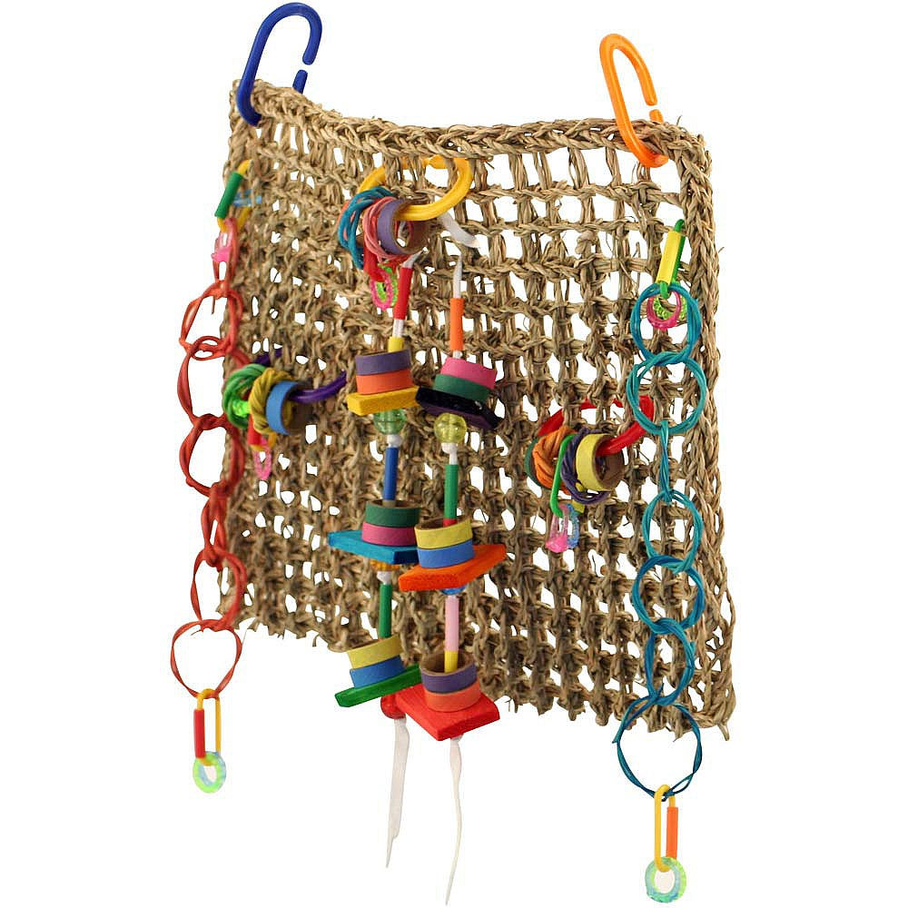 Activity Wall Chewable Parrot Toy