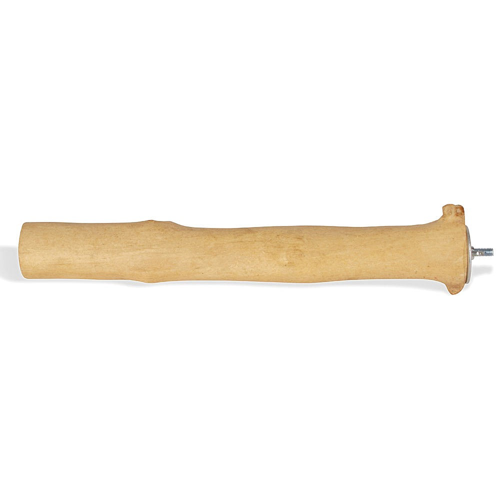 Coffee wood straight medium parrot perch – natural hardwood branch for foot health and beak exercise