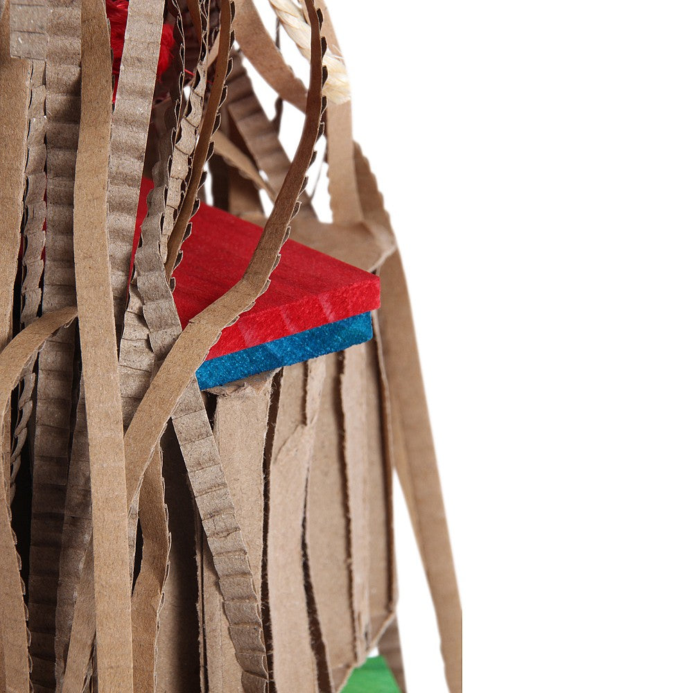 Le Tenda Shreddable Cardboard Parrot Toy