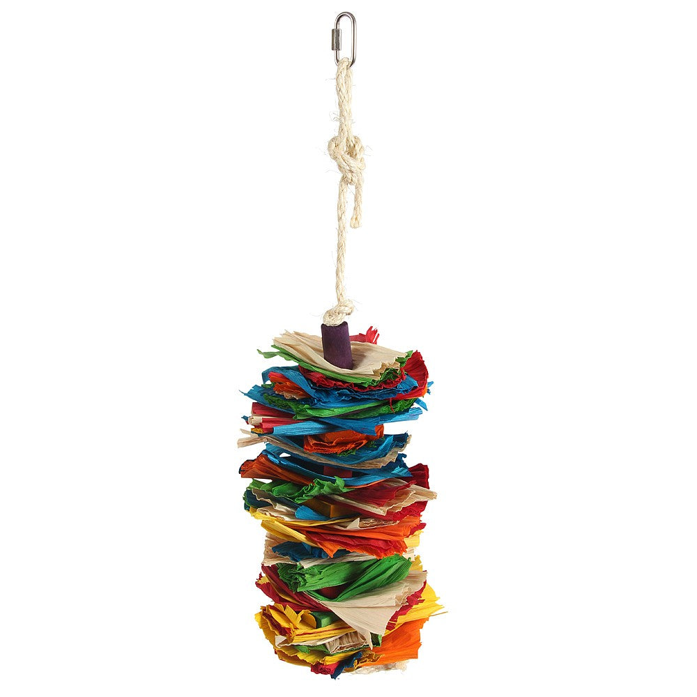 Corn Silk Cascade Parrot Toy - Large