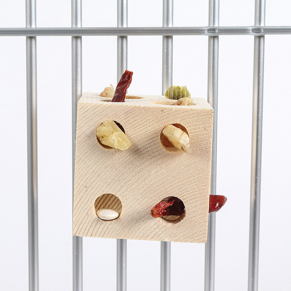 Small Holey Forager Chewable Foraging Parrot Toy