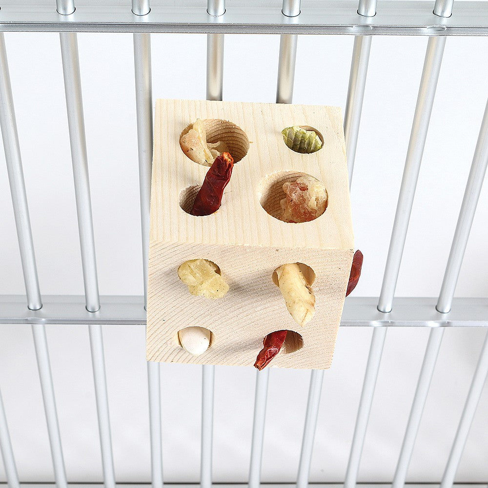 Small Holey Forager Chewable Foraging Parrot Toy
