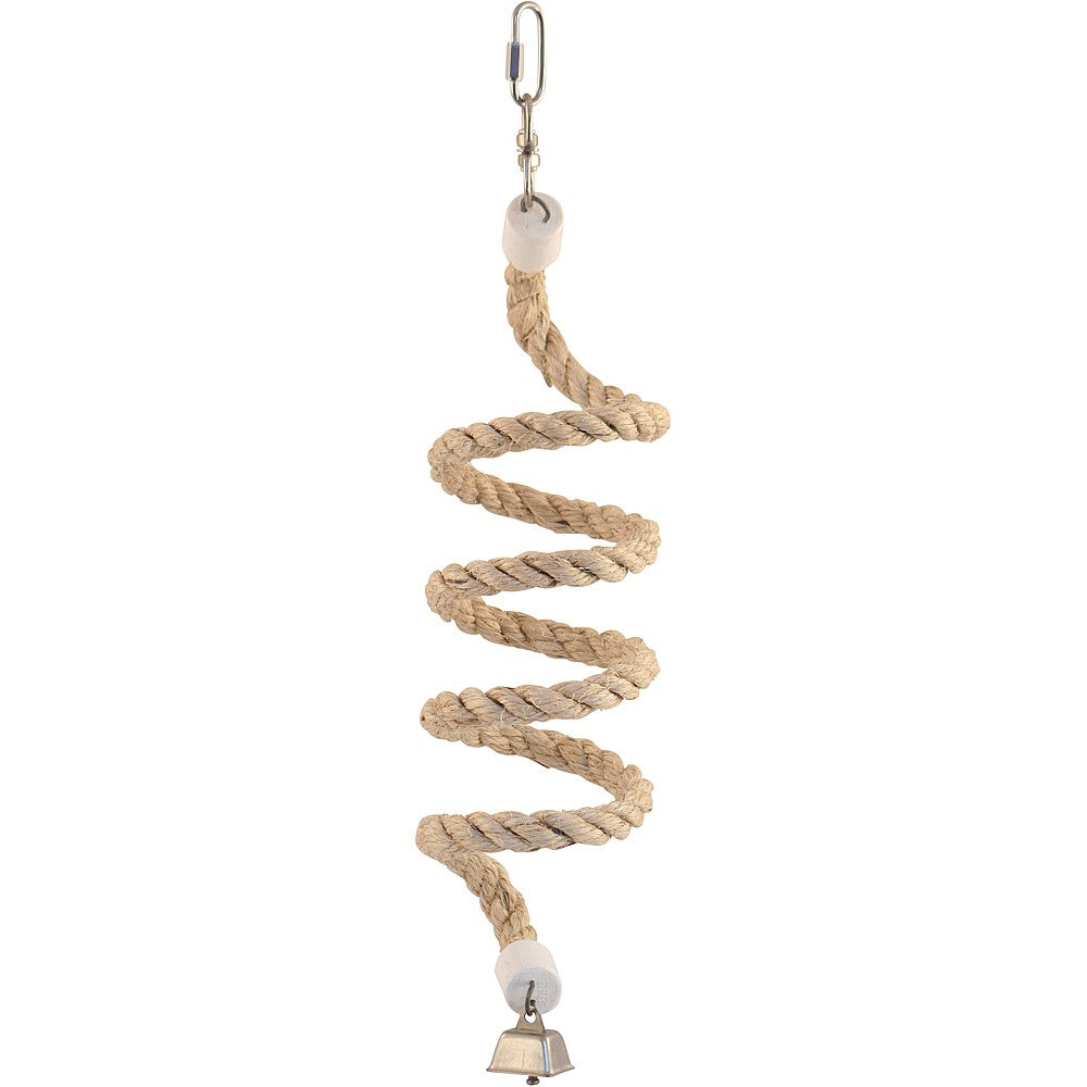 Sisal Spiral Boing Parrot Perch Small