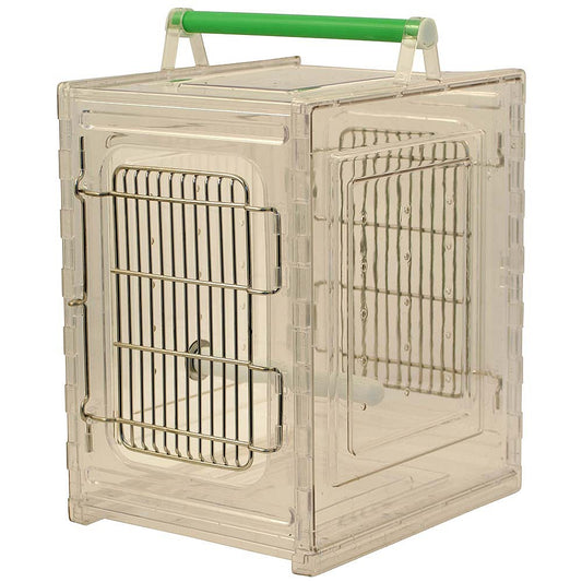 Perch and Go Acrylic Parrot Travel Cage