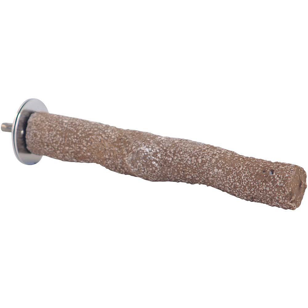 Small Beach Branch Edible Parrot Perch Made from Crushed Seashells