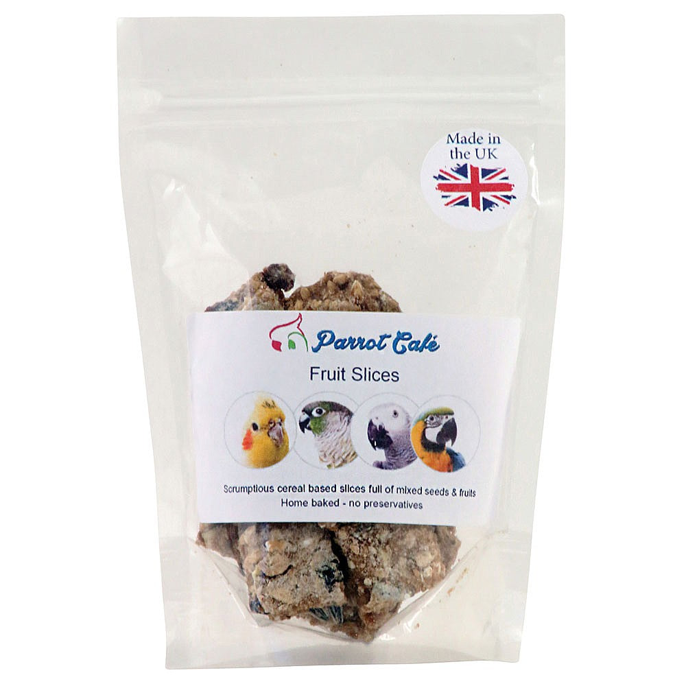 Parrot Cafe Fruit Slices Parrot Treats - 100g