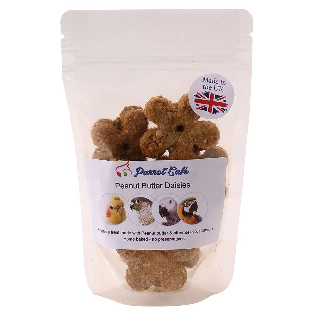 Parrot Cafe Peanut Butter Daisies - 100g