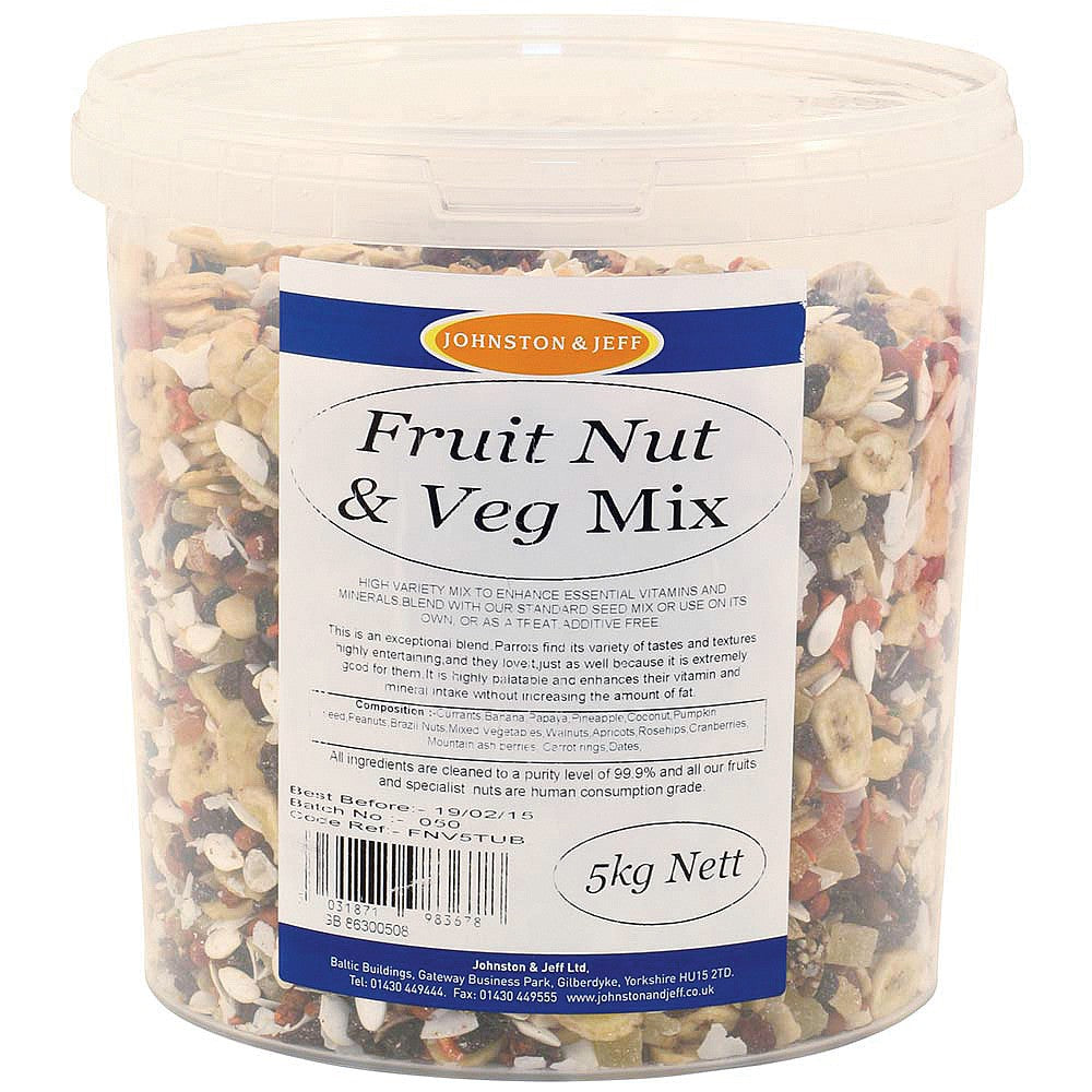 Johnston and Jeff Fruit, Nut and Veg Mix 5kg