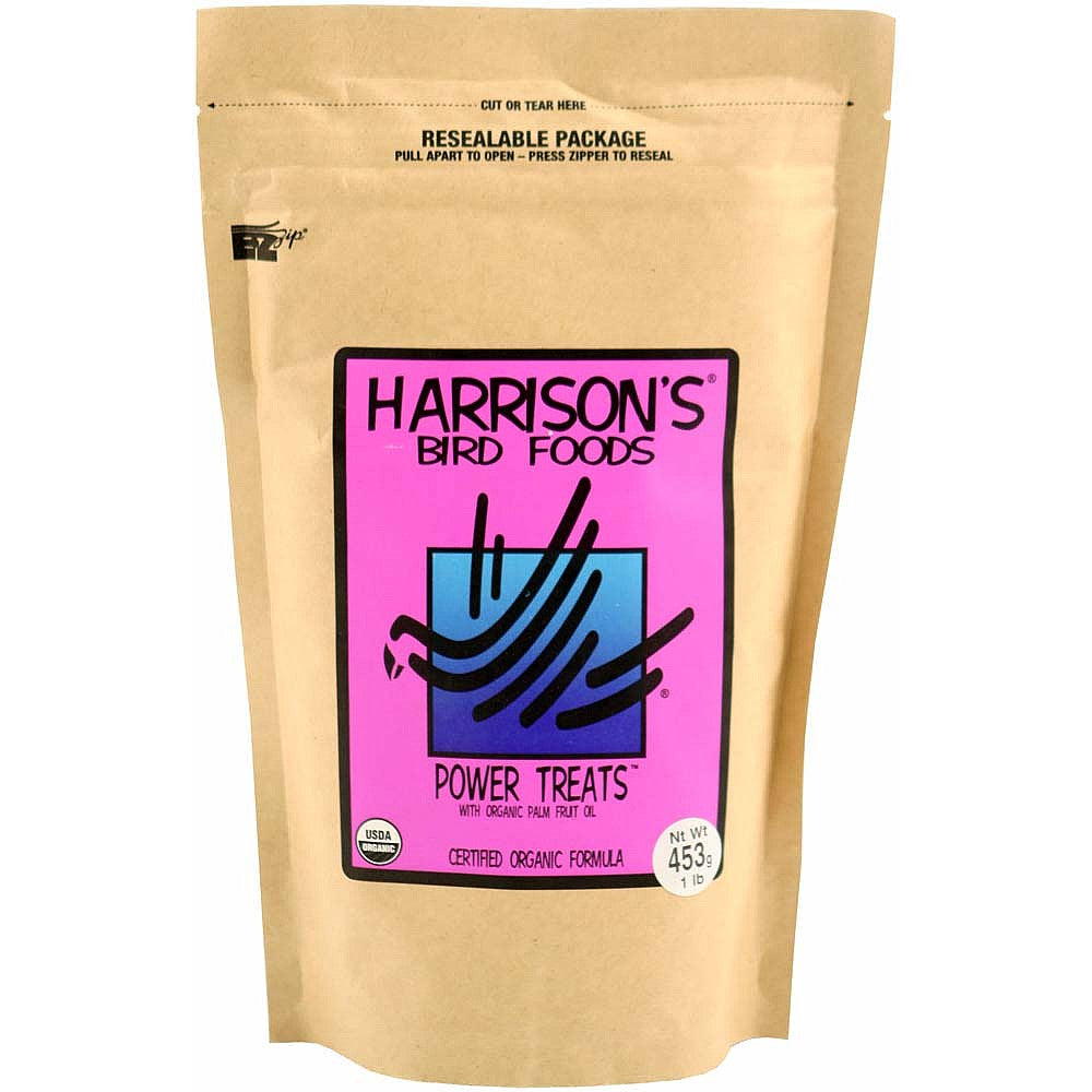 Harrison`s Power Treats - 1lb - Organic Treats for Parrots