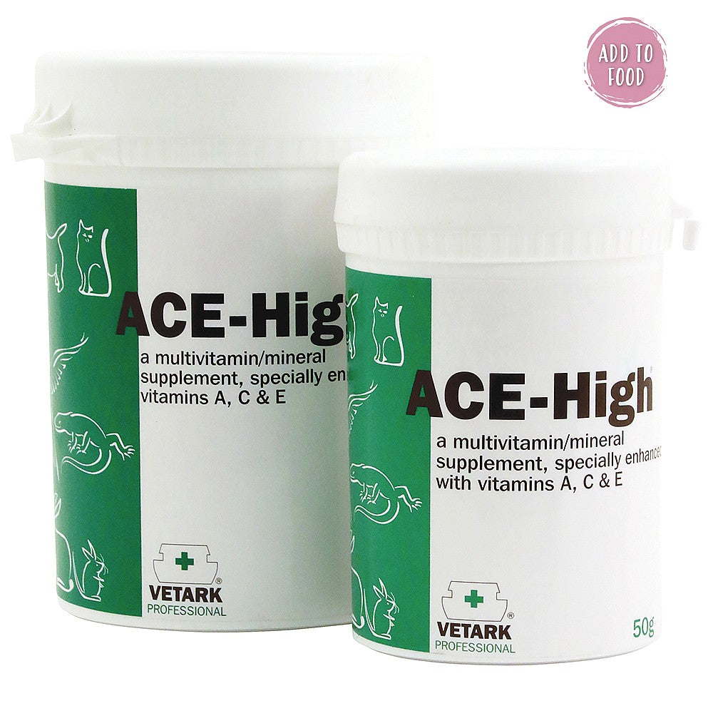 ACE High Powdered Vitamin Supplement for Birds 50g