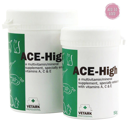ACE High Powdered Vitamin Supplement for Birds 50g