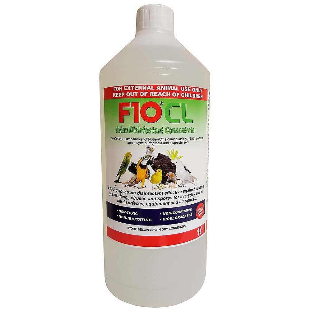 F10 CL Avian Disinfectant Concentrate 1 Litre