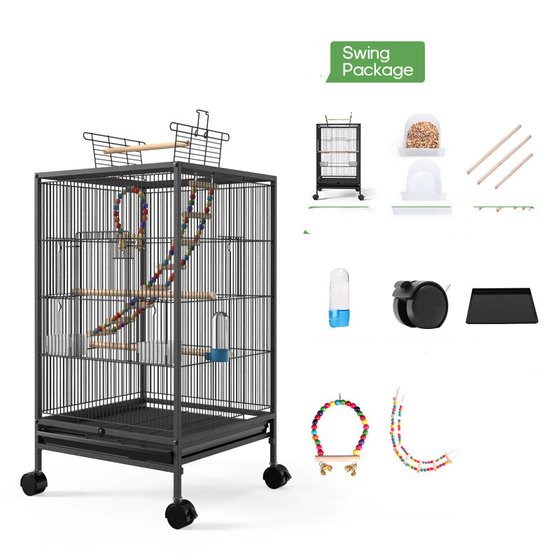 Shop Parrots Cage – All‑in‑One Home, Nest & Play System | ShopParrots