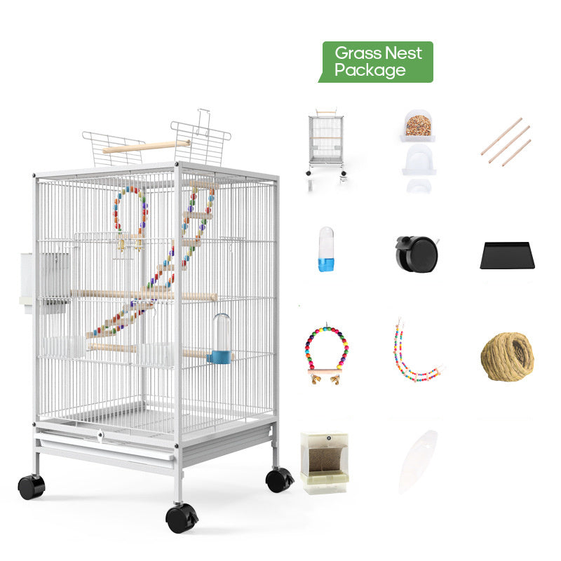 Shop Parrots Cage – All‑in‑One Home, Nest & Play System | ShopParrots