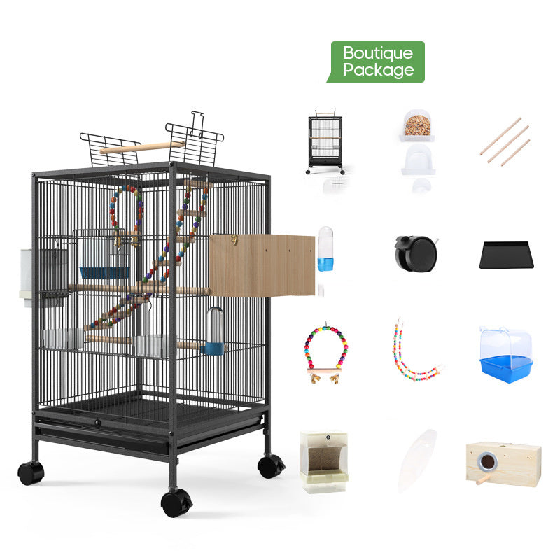 Shop Parrots Cage – All‑in‑One Home, Nest & Play System | ShopParrots