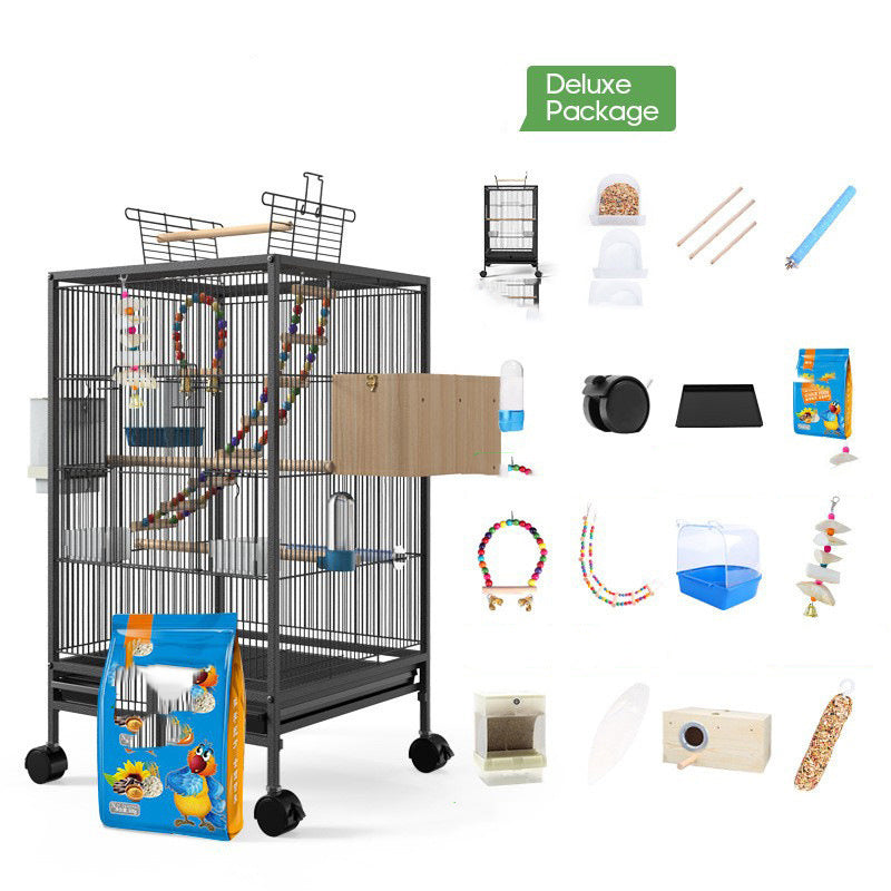Shop Parrots Cage – All‑in‑One Home, Nest & Play System | ShopParrots